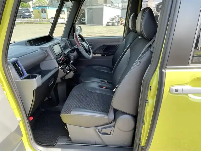 ダイハツ タント カスタム X 道央・札幌 2019(令1)年 8.5万km マスタードイエローマイカメタリック ４WD/純正ディーラーOPナビ/CD/DVD/BT/フルセグ/スマートアシスト/衝突被害軽減ブレーキ/横滑り防止装置/レーンキープアシスト/リアコーナーセンサー/アイドリングストップ/PWRMODE/前席シートヒーター/両側パワースライドドア/プッシュスタート/スマートキー/LEDヘッドライト/オートライト/オートハイビーム/フォグランプ/電動格納ミラー/ウィンカーミラー/純正フロアマット/ドアバイザー/スペアキー/純正エンジンスターター/純正AW付冬タイヤ積込/155/65/R14/2019年/山3mm