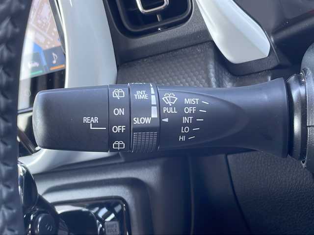 スズキ ハスラー HYBRID X 山口県 2023(令5)年 3.5万km ピュアホワイトP 純正メモリーナビ【CBTM041070JP】/Bluetooth、CD、DVD、USB/フルセグテレビ/レーダークルーズコントロール/アラウンドビューモニター/バックカメラ/ETC/シートヒーター【D＋N席】/USB充電口×２/純正15インチアルミホイール/純正フロアマット/プッシュスタート/スマートキー/ドアバイザー/アイドリングストップ/レーンキープアシスト/コーナーセンサー/横滑り防止装置/衝突被害軽減システム/盗難防止装置