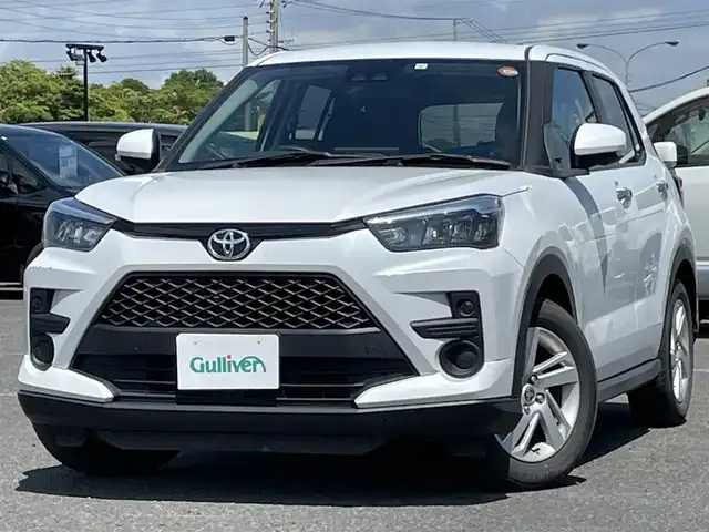 トヨタ ライズ G 道央・札幌 2021(令3)年 2.9万km シャイニングホワイトパール ４WD/寒冷地仕様/純正ディスプレイオーディオ/AM/FM/BT/フルセグ/衝突被害軽減ブレーキ/横滑り防止装置/レーンキープアシスト/コーナーセンサー/パノラミックビューモニター/アイドリングストップ/ワイパーデアイサー/PWRMODE/前席シートヒーター/ステアリングリモコン/MTモード付AT/ヘッドライトレベライザー/電動格納ミラー/ウィンカーミラー/純正フロアマット/純正エンジンスターター/社外AW付冬タイヤ積込/195/65/R16/2023年/山8mm