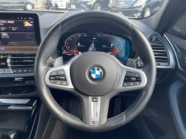 ＢＭＷ Ｘ３ xDrive20d Mスポーツ 長崎県 2022(令4)年 3.2万km 白 ワンオーナー/セレクト・パッケージ/●ステアリング・ホイール・ヒーティング/●アコースティック・ガラス/●電動パノラマ・ガラス・サンルーフ/●リヤ・サイド・ウィンドー・ローラー・ブラインド/●サンプロテクション・ガラス/●リヤ・シート・バックレスト・アジャストメント/●リヤ・シート・ヒーティング/●harman/kardonサラウンド・サウンド・システム/●BMWジェスチャー・コントロール/純正メーカーナビ/BT/USB/フルセグTV/全方位カメラ/ブラックレザーシート/前席パワーシート/D席メモリーシート/全席シートヒーター/ステアリングヒーター/レーダークルーズコントロール/ドライブレコーダー前後/純正LEDヘッドライト/ビルトインETC