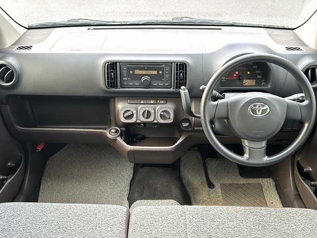 トヨタ パッソ X クツロギ 秋田県 2014(平26)年 8万km キナコメタリック ワンオーナー/純正CD/社外13インチAWサマー積込み/４WD/保証書、取説