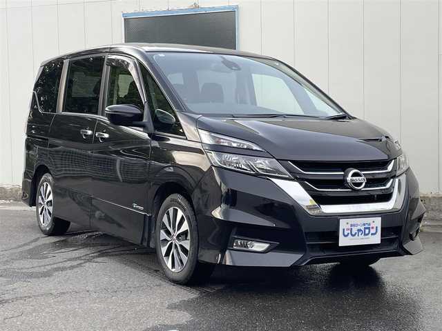 日産 セレナ ハイウェイスター 福島県 2017(平29)年 12万km ダイヤモンドブラック (株)IDOMが運営する【じしゃロン福島店】の自社ローン専用車両になります。こちらは現金またはオートローンご利用時の価格です。自社ローンご希望の方は別途その旨お申付け下さい/純正メモリナビ/フルセグテレビ/バックカメラ/ハンズフリーオートスライドドア/クルーズコントロール/ステアリングリモコン/革巻ステアリング/リア席サンシェード/パーソナルテーブル/純正１６インチＡＷ