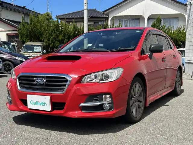 スバル レヴォーグ 1．6GT－S アイサイト 山形県 2014(平26)年 10.9万km ライトニングレッド 4WD/純正ナビ/フルセグTV/FM/AM/DVD/iPod/クルーズコントロール/電動パーキングアシスト/アイドリングストップ/パドルシフト/横滑り防止装置/盗難防止装置/衝突軽減ブレーキ/後席モニター/角度可変ソーラーレーダー探知機/USB端子2個/純正バイザー/フォグランプ/AUTOライト/スペアキー/保証書/取扱説明書