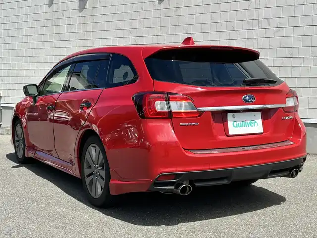 スバル レヴォーグ 1．6GT－S アイサイト 山形県 2014(平26)年 10.9万km ライトニングレッド 4WD/純正ナビ/フルセグTV/FM/AM/DVD/iPod/クルーズコントロール/電動パーキングアシスト/アイドリングストップ/パドルシフト/横滑り防止装置/盗難防止装置/衝突軽減ブレーキ/後席モニター/角度可変ソーラーレーダー探知機/USB端子2個/純正バイザー/フォグランプ/AUTOライト/スペアキー/保証書/取扱説明書