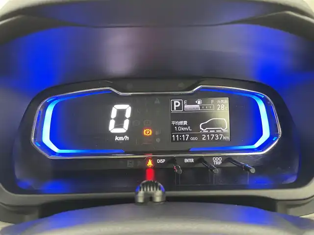 ダイハツ ミラ イース G リミテッド SAⅢ 岡山県 2019(令1)年 2.2万km ブラックマイカメタリック 純正メモリナビゲーション		/【フルセグ/Bluetooth/DVD/MSP】		/バックカメラ		/純正14inアルミホイール+サマータイヤ：装着			/フロント・サイド・リアエアロパーツ		/ETC		/LEDヘッドライト（AUTO機能付き）		/シートヒーター		/横滑り防止機能		/衝突軽減システム		/車線逸脱防止システム				/スマートキー				/プッシュスタート		/コーナーセンサー			/純正フロアマット			/取扱説明書/新車保証書