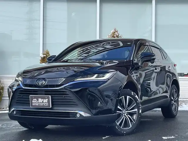 トヨタ ハリアー G 岩手県 2021(令3)年 3.6万km ブラック ワンオーナー/4WD/純正メモリナビ/Bluetooth/フルセグ/バックカメラ/純正デジタルインナーミラー/D席パワーシート/パワーバックドア/クリアランスソナー/ETC/ドライブモード切替/純正フロアマット/保証書/記録簿/取扱説明書