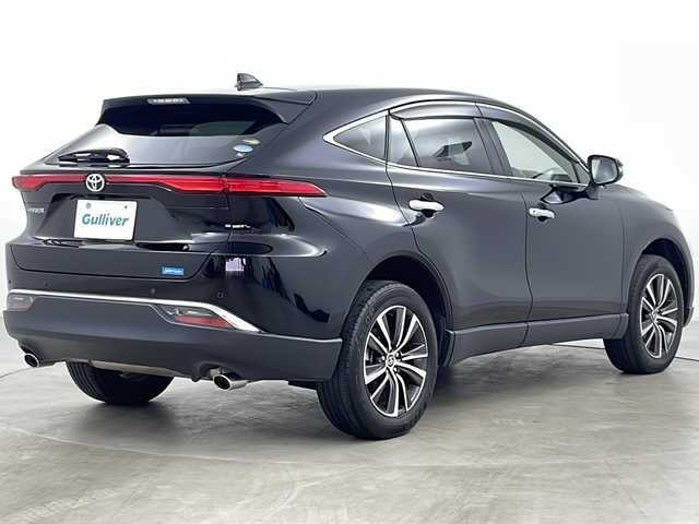 トヨタ ハリアー G 道央・札幌 2021(令3)年 3.6万km ブラック ・ワンオーナー/・4WD/・純正メモリナビ/・バックカメラ/・パワーバックドア/・Toyota　Safety　Sense/・プリクラッシュセーフティ/・レーントレーシングアシスト/・レーダークルーズコントロール/・オートマチックハイビーム/・ロードサインアシスト/・純正デジタルインナーミラー/・D席パワーシート/・クリアランスソナー/・ETC/・ドライブモード切替/・純正フロアマット