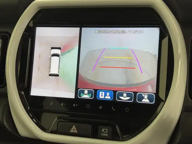 スズキ ハスラー HYBRID X ターボ 岡山県 2022(令4)年 2.4万km フェニックスレッドパール/ガンメタリック2トーンルーフ 純正９インチナビ　衝突軽減ブレーキ　レーダークルーズコントロール　アラウンドビューモニター　ＬＥＤヘッドライト　シートヒーター　ＥＴＣ　パドルシフト　Ｂｌｕｅｔｏｏｔｈ　フルセグＴＶ　オートハイビーム