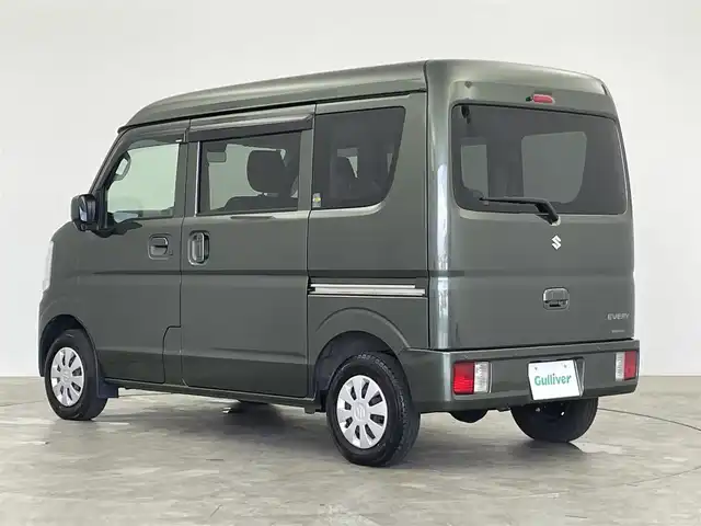 スズキ エブリイ JOINターボ 群馬県 2024(令6)年 1.8万km クールカーキPM 純正７DA　バックカメラ　衝突軽減ブレーキ　車線逸脱警報　シートヒーター　両側パワースライドドア　アイドリングストップ　ＬＥＤヘッドライト　コーナーセンサー　オートライト　スマートキー　禁煙車