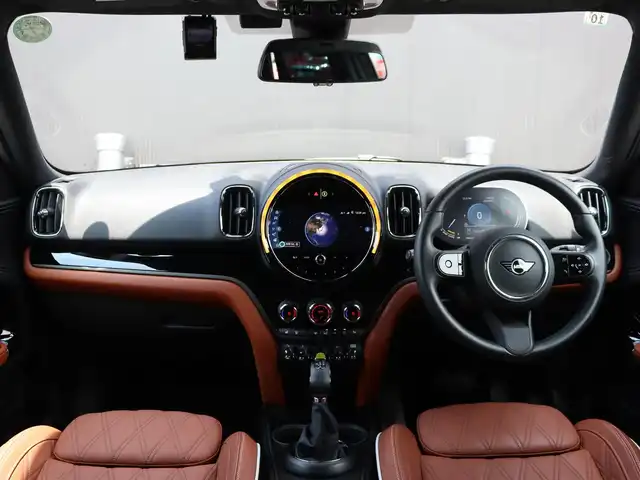 ＭＩＮＩ ＢＭＷ ミニ クロスオーバー クーパー S E オール4 長野県 2023(令5)年 1.3万km ミッドナイト・ブラック・メタリック ・モルトブラウンレザーシート/・純正ナビ /・バックカメラ /・CarPlay /・ACC /・衝突軽減B/・レーンディパチャーW /・パーキングアシスト /・コンフォートアクセス /・パワーシート/ヒータ /・パワーバックD /・オプション18インチアルミホイール