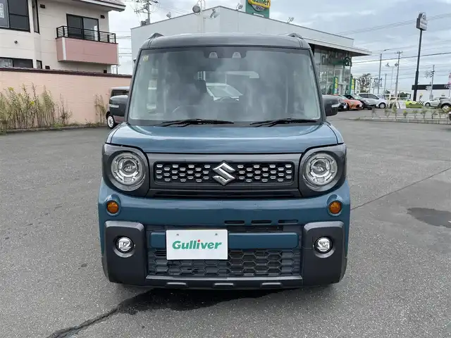 スズキ スペーシア ギア HYBRID XZターボ 道央・札幌 2020(令2)年 9.9万km デニムブルー ガンメタリック 2トーン 登録時走行距離98/439km/ターボ車/寒冷地仕様/社外メモリナビ(CD/DVD/FM/AM/SD/BT)/フルセグテレビ（走行中視聴可能）/スズキセーフティサポート/ウィンカーミラー/クルーズコントロール（追従走行あり）/ドアバイザー/プッシュスタート/両側パワースライドドア/前席シートヒーター/横滑り防止装置/ルーフレール/スマートキー/スペアキー×１/電動格納ミラー/後席テーブル/フォグランプ/ステアリングスイッチ/パドルシフト/ワイパー間欠時間コントローラー/PWRスイッチ/盗難防止装置/オートマチックハイビーム/積込冬タイヤ（純正AW/155/65/R14/22年製/溝4ｍｍ）