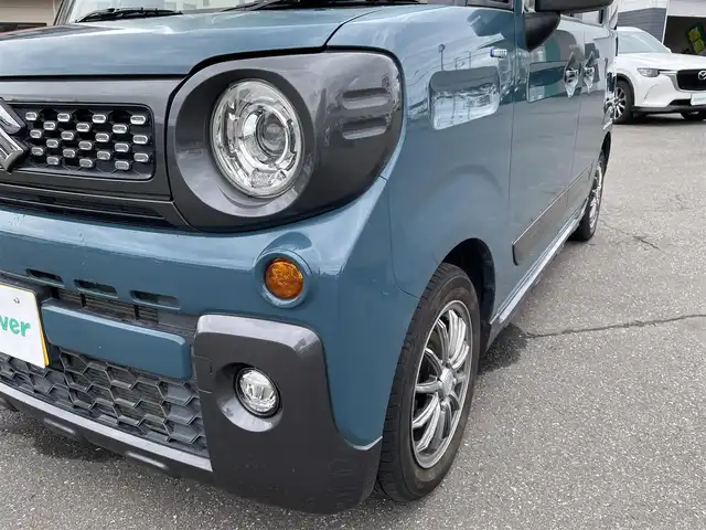 スズキ スペーシア ギア HYBRID XZターボ 道央・札幌 2020(令2)年 9.9万km デニムブルー ガンメタリック 2トーン 登録時走行距離98/439km/ターボ車/寒冷地仕様/社外メモリナビ(CD/DVD/FM/AM/SD/BT)/フルセグテレビ（走行中視聴可能）/スズキセーフティサポート/ウィンカーミラー/クルーズコントロール（追従走行あり）/ドアバイザー/プッシュスタート/両側パワースライドドア/前席シートヒーター/横滑り防止装置/ルーフレール/スマートキー/スペアキー×１/電動格納ミラー/後席テーブル/フォグランプ/ステアリングスイッチ/パドルシフト/ワイパー間欠時間コントローラー/PWRスイッチ/盗難防止装置/オートマチックハイビーム/積込冬タイヤ（純正AW/155/65/R14/22年製/溝4ｍｍ）