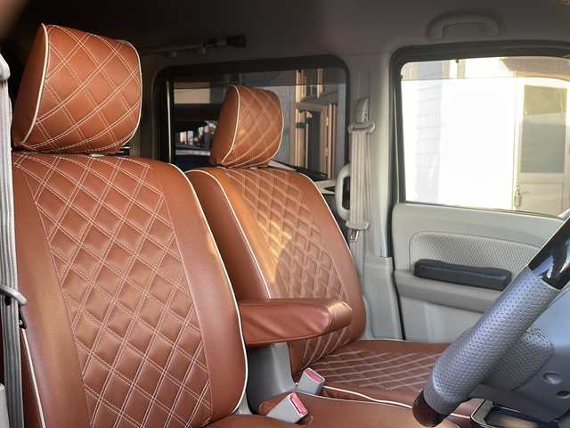 スズキ エブリィ ワゴン PZターボ スペシャル 東京都 2021(令3)年 5.6万km クールカーキPM 4WD/ターボ車/社外SDナビ　型式：CN-F1X10BLD/Bluetooth/フルセグTV/衝突被害軽減ブレーキ/車線逸脱警報装置/両側パワースライドドア/ETC/バックカメラ/プッシュスタート/スマートキー×2/シートヒーター/ドライブレコーダー/社外ステアリング（純正有り）/社外マフラー（純正有り）/社外フロントバンパー（純正有り）/社外テールランプ（純正有り）/スピーカー　/ルーフキャリア/マッドガード