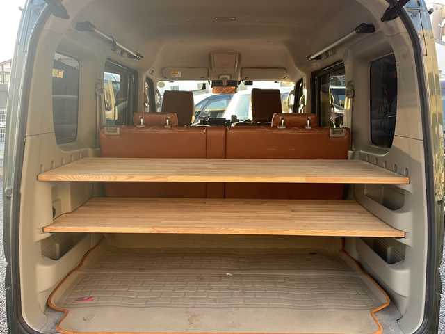 スズキ エブリィ ワゴン PZターボ スペシャル 東京都 2021(令3)年 5.6万km クールカーキPM 4WD/ターボ車/社外SDナビ　型式：CN-F1X10BLD/Bluetooth/フルセグTV/衝突被害軽減ブレーキ/車線逸脱警報装置/両側パワースライドドア/ETC/バックカメラ/プッシュスタート/スマートキー×2/シートヒーター/ドライブレコーダー/社外ステアリング（純正有り）/社外マフラー（純正有り）/社外フロントバンパー（純正有り）/社外テールランプ（純正有り）/スピーカー　/ルーフキャリア/マッドガード