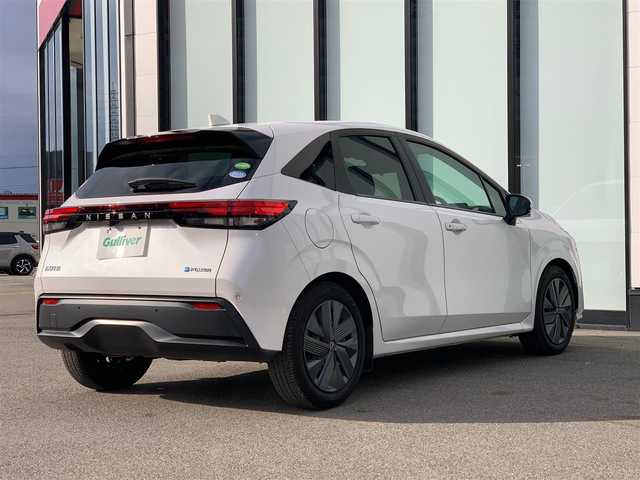 日産 ノート X 大阪府 2021(令3)年 5万km ピュアホワイトパール 社外ナビ/   CD/DVD/Bluetooth/USB/バックモニター/ステアリングスイッチ/ドライブレコーダー/コーナーセンサー/プッシュスタート/スマートキー/ビルトインＥＴＣ/三眼ＬＥＤライト