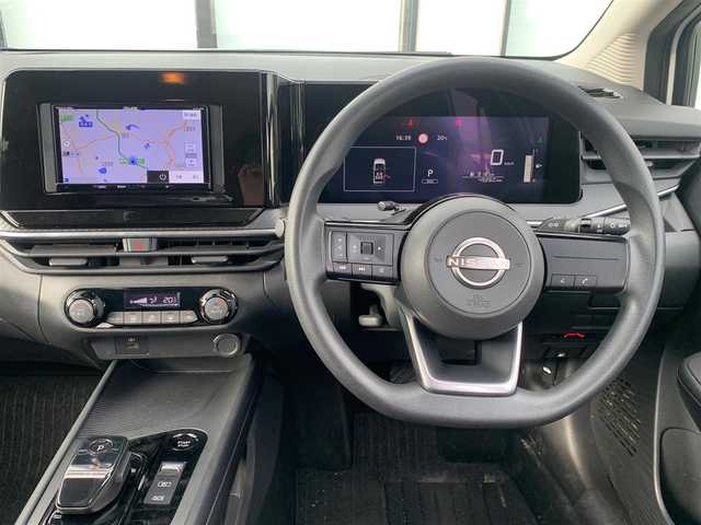 日産 ノート X 大阪府 2021(令3)年 5万km ピュアホワイトパール 社外ナビ/   CD/DVD/Bluetooth/USB/バックモニター/ステアリングスイッチ/ドライブレコーダー/コーナーセンサー/プッシュスタート/スマートキー/ビルトインＥＴＣ/三眼ＬＥＤライト