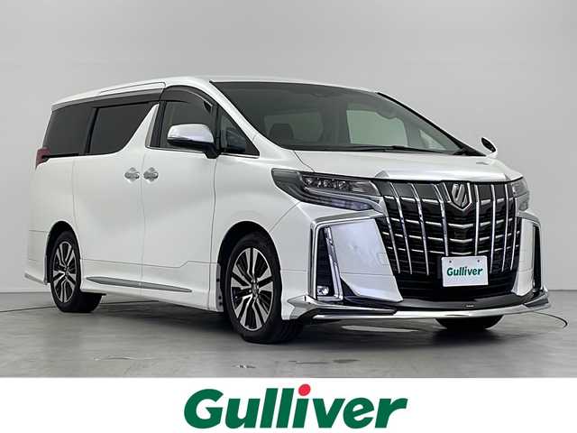 トヨタ アルファード S Cパッケージ 岐阜県 2018(平30)年 5.7万km ホワイトパールクリスタルシャイン モデリスタフルエアロ/モデリスタマフラー/純正メーカーナビ/　(AM/FM/CD/DVD/Bluetooth/フルセグTV)/バックカメラ/衝突軽減ブレーキ/レーンキープアシスト/コーナーセンサー/レーダークルーズコントロール/レザーシート/パワーシート/シートメモリ/シートヒーター/ベンチレーション/オットマン/ステアリングヒーター/両側パワースライドドア/ウッドコンビステアリング/ETC/純正アルミホイール/純正フロアマット/純正ドアバイザー
