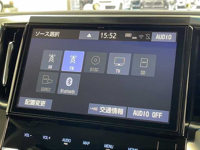 トヨタ アルファード S Cパッケージ 岐阜県 2018(平30)年 5.7万km ホワイトパールクリスタルシャイン モデリスタフルエアロ/モデリスタマフラー/純正メーカーナビ/　(AM/FM/CD/DVD/Bluetooth/フルセグTV)/バックカメラ/衝突軽減ブレーキ/レーンキープアシスト/コーナーセンサー/レーダークルーズコントロール/レザーシート/パワーシート/シートメモリ/シートヒーター/ベンチレーション/オットマン/ステアリングヒーター/両側パワースライドドア/ウッドコンビステアリング/ETC/純正アルミホイール/純正フロアマット/純正ドアバイザー