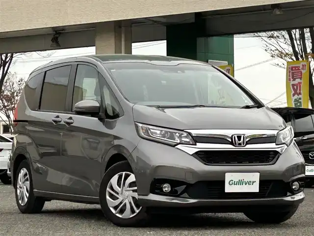 ホンダ フリード G ホンダセンシング 宮城県 2022(令4)年 2.9万km スーパープラチナグレーメタリック 1オーナー/ドラレコ//純正SDナビ（フルセグTV、DVD、CD、SD、BT、USB）//ETC//純正フロアマット//追従型クルコン//前席エアシート・シートヒーター//スペアキー//社外AW//純正鉄チン//ワイパーデアイサー//バックカメラ//両側パワースライド//レーントレーシングアシスト//オートライト//プリクラッシュセーフティ//横滑り防止機能