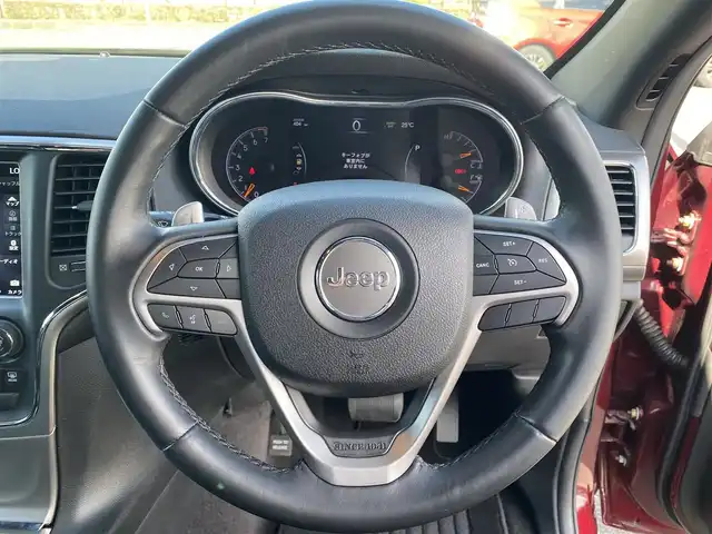 クライスラー・ジープ ジープ グランドチェロキー アルティテュード 福岡県 2018(平30)年 4.2万km ワインⅡ ・クルーズコントロール/・純正ナビ／ＢＴ／ＵＳＢ／ＡＵＸ/・バック／フロントカメラ/・ハーフレザーシート／シートヒーター/・ドライブレコーダー/・フルセグ/・ＥＴＣ/・純正２０ＡＷ/・LEDライト