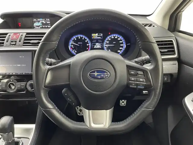 スバル レヴォーグ 1．6GT－S アイサイト 群馬県 2014(平26)年 4.4万km スティールブルーグレーM 社外パナソニック　ストラーダ　ナビ（CN-R300D）/・CD/DVD/SD/フルセグTV/=======/ＳＤナビ　バックカメラ　アイサイト　全車速追従クルーズコントロール　パワーシート　パドルシフト　ＬＥＤヘッドライト　オートライト　フォグランプ　純正ビルシュタインサスペンション　ＥＴＣ　４ＷＤ　禁煙車