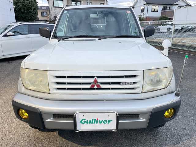 三菱 パジェロ イオ ZR 神奈川県 1999(平11)年 6.5万km フェアリーホワイト/ハミルトンシルバー ワンオーナー/4WD/前後ドライブレコーダー/純正フロアマット/純正ドアバイザー/保証書/取扱説明書