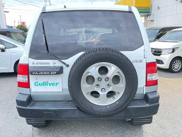 三菱 パジェロ イオ ZR 神奈川県 1999(平11)年 6.5万km フェアリーホワイト/ハミルトンシルバー ワンオーナー/4WD/前後ドライブレコーダー/純正フロアマット/純正ドアバイザー/保証書/取扱説明書
