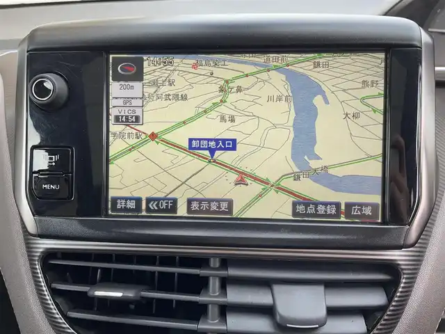 プジョー ２００８ シエロ 福島県 2014(平26)年 6.6万km BLANC NACRE 純正ナビ/BT/USB/ガラスルーフ/クルーズコントロール/ハーフレザーシート/クリアランスソナー/ルーフレール/パドルシフト/フロアマット/キーレス/ETC