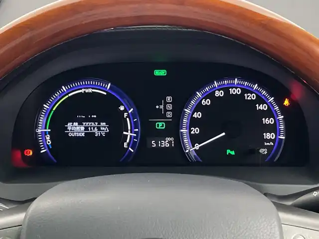 レクサス ＨＳ 250h バージョンI 新潟県 2010(平22)年 5.2万km ホワイトパールクリスタルシャイン 純正ＨＤＤナビ（CD・MD・USB・DVD）/レザーシート　/バックフロントカメラ　/前席パワーシート/前席シートヒーター/前席エアシート　/メモリーシート　/前後コーナーセンサー　/クルーズコントロール　/フルセグ　/オートライト/純正ビルトインETC　/アイドリングストップ/ウッドコンビステアリング/ステアリングリモコン/コーナーポール/リアサンシェード/スマートキー/スペアキー/純正フロアマット/純正１７インチアルミホイール