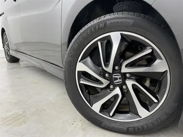 ホンダ ステップワゴン スパーダ クルスピセンシング 福岡県 2018(平30)年 5.2万km プレミアムスパークルブラックパール 後席モニター　/純正９型ナビ　/ビルトインＥＴＣ　/わくわくゲート　/ＡＣＣ　/ホンダセンシング　/衝突軽減ブレーキ　/レーンキープ　/アイドリングストップ　/両側電動スライドドア　/ハーフレザー　/シートヒーター　/ＬＥＤ