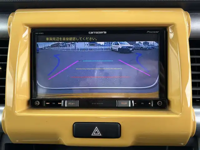スズキ ハスラー X 群馬県 2016(平28)年 7.1万km アクティブイエロー/ブラック2トーンルーフ ワンオーナー/純正メモリーナビ/(DISC/SD/FM/AM/フルセグTV/Bluetooth/iPod/USB)/デュアルカメラブレーキサポート/ふらつき警報機能/純正アルミホイール/ビルトインETC/前席左右シートヒーター/ステアリングスイッチ/アイドリングストップ/プッシュスタート/フォグランプ/保証書/取扱説明書