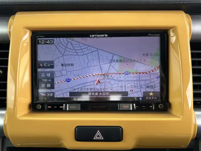 スズキ ハスラー X 群馬県 2016(平28)年 7.1万km アクティブイエロー/ブラック2トーンルーフ ワンオーナー/純正メモリーナビ/(DISC/SD/FM/AM/フルセグTV/Bluetooth/iPod/USB)/デュアルカメラブレーキサポート/ふらつき警報機能/純正アルミホイール/ビルトインETC/前席左右シートヒーター/ステアリングスイッチ/アイドリングストップ/プッシュスタート/フォグランプ/保証書/取扱説明書