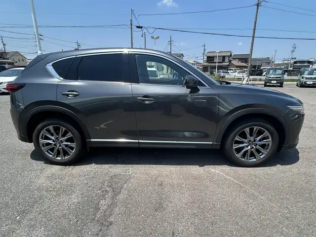 マツダ ＣＸ－５ XD エクスクルーシブモード 愛知県 2019(平31)年 3.3万km マシーングレープレミアムM 純正マツダコネクトナビ/（フルセグ、Bluetooth、CD・DVD、FM・AM）/３６０°ビュー・モニター/Ｂｏｓｅサウンドシステム/運転席＆助手席シートヒーター、シートクーラー/衝突軽減ブレーキ/本革シート/レーダークルーズコントロール/ステアリングヒーター/LEDヘッドライト/ETC/コーナーセンサー/自動防眩ルームミラー/スペアキー1本/取説/保証書