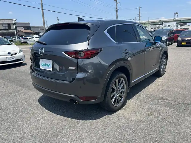 マツダ ＣＸ－５ XD エクスクルーシブモード 愛知県 2019(平31)年 3.3万km マシーングレープレミアムM 純正マツダコネクトナビ/（フルセグ、Bluetooth、CD・DVD、FM・AM）/３６０°ビュー・モニター/Ｂｏｓｅサウンドシステム/運転席＆助手席シートヒーター、シートクーラー/衝突軽減ブレーキ/本革シート/レーダークルーズコントロール/ステアリングヒーター/LEDヘッドライト/ETC/コーナーセンサー/自動防眩ルームミラー/スペアキー1本/取説/保証書