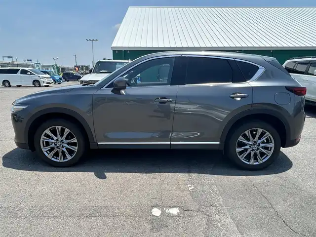 マツダ ＣＸ－５ XD エクスクルーシブモード 愛知県 2019(平31)年 3.3万km マシーングレープレミアムM 純正マツダコネクトナビ/（フルセグ、Bluetooth、CD・DVD、FM・AM）/３６０°ビュー・モニター/Ｂｏｓｅサウンドシステム/運転席＆助手席シートヒーター、シートクーラー/衝突軽減ブレーキ/本革シート/レーダークルーズコントロール/ステアリングヒーター/LEDヘッドライト/ETC/コーナーセンサー/自動防眩ルームミラー/スペアキー1本/取説/保証書