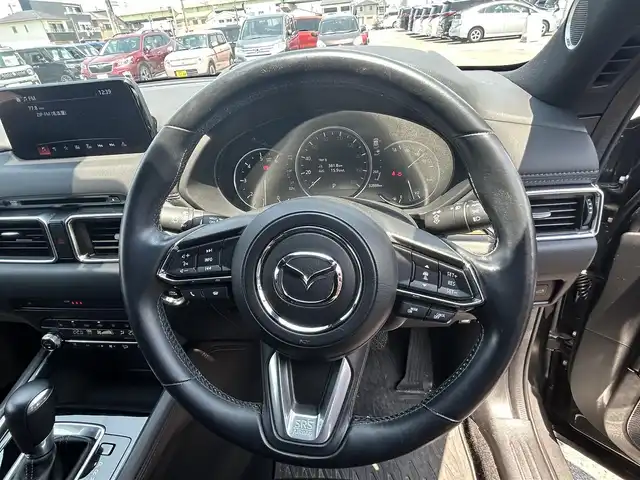 マツダ ＣＸ－５ XD エクスクルーシブモード 愛知県 2019(平31)年 3.3万km マシーングレープレミアムM 純正マツダコネクトナビ/（フルセグ、Bluetooth、CD・DVD、FM・AM）/３６０°ビュー・モニター/Ｂｏｓｅサウンドシステム/運転席＆助手席シートヒーター、シートクーラー/衝突軽減ブレーキ/本革シート/レーダークルーズコントロール/ステアリングヒーター/LEDヘッドライト/ETC/コーナーセンサー/自動防眩ルームミラー/スペアキー1本/取説/保証書
