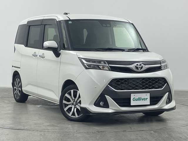 トヨタ タンク カスタムG－T 群馬県 2019(令1)年 2.9万km パールホワイトⅢ 純正ナビ　バックカメラ　フルセグＴＶ　クルーズコントロール　両側電動スライドドア　シートヒーター　衝突被害軽減ブレーキ　レーンアシスト　オートハイビーム　ＬＥＤ　前方ドラレコ　スマートキー　禁煙車