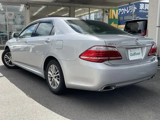 トヨタ クラウン ロイヤル Rサルーン スペシャルナビP 宮城県 2012(平24)年 10.9万km シルバーM 登録時走行距離108502km/HDDナビ/フルセグテレビ/バックカメラ/ウィンカーミラー/クルーズコントロール/ドアバイザー/プッシュスタート/ETC/HID