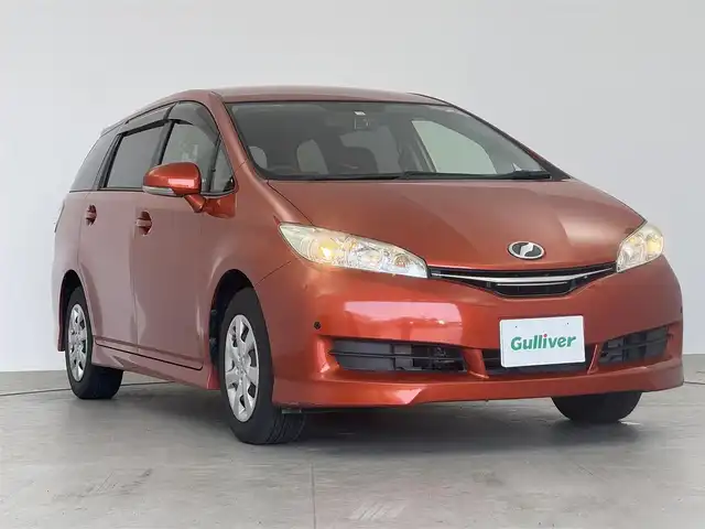 トヨタ ウィッシュ 1．8X 愛知県 2016(平28)年 8.6万km オレンジM 純正ナビ　/（ワンセグ/BT/CD） /バックモニター　/コーナーセンサー　/横滑り防止　/電動格納ミラー　/ドライブレコーダー　/ETC　/純正ホイールキャップ　/スマートキー