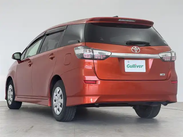 トヨタ ウィッシュ 1．8X 愛知県 2016(平28)年 8.6万km オレンジM 純正ナビ　/（ワンセグ/BT/CD） /バックモニター　/コーナーセンサー　/横滑り防止　/電動格納ミラー　/ドライブレコーダー　/ETC　/純正ホイールキャップ　/スマートキー