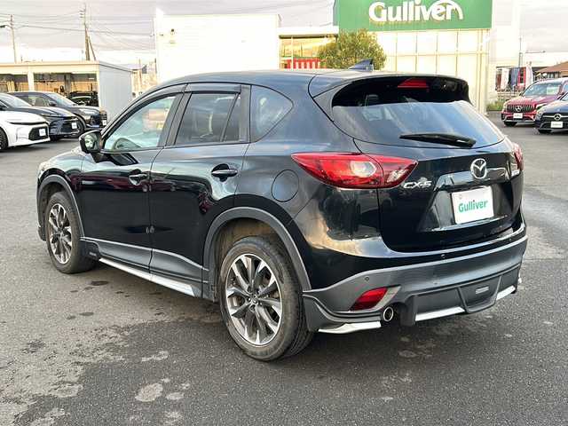 マツダ ＣＸ－５ XD Lパッケージ 鹿児島県 2016(平28)年 7.3万km ジェットブラックマイカ ナビ/TV/ETC/Bluetooth接続/バックカメラ/パワーシート/クルーズコントロール/本革シート/本革巻きステアリング/LEDヘッドライト/オートライト/純正19インチアルミホイール/MTモード付AT/ワンオーナー/スマートキー/プッシュスタート/シートヒーター/ケンスタイルエアロ/レーンキープアシスト/横滑り防止装置