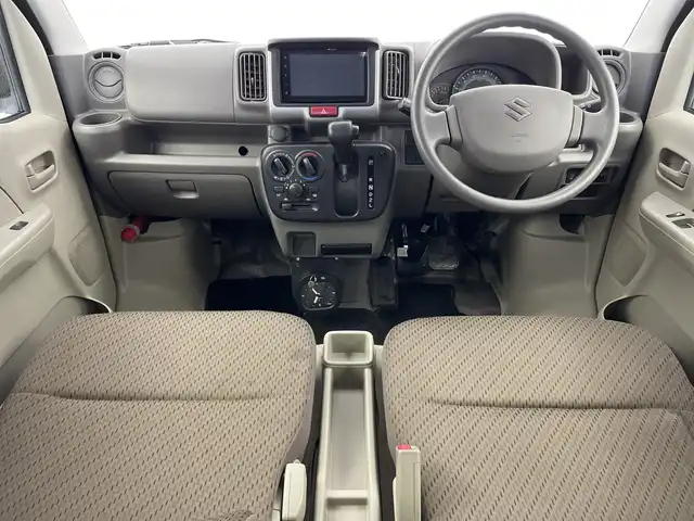 スズキ エブリイ PC 新潟県 2021(令3)年 2.9万km スペリアホワイト スズキセーフティサポート/社外ディスプレイオーディオ/Bluetooth/バックカメラ/オートライト/オートハイビーム/リモコンキー/コーナーセンサー/フロアマット