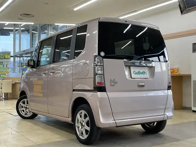 ホンダ Ｎ ＢＯＸ ＋ G 道央・札幌 2013(平25)年 2.6万km チェリーシェルピンクメタリック ・4WD/・車いす仕様車/・スロープ/電動ウインチ/・横滑り防止/・キーレス/・電格ミラー/・ミラーヒーター/・冬タイヤ14インチホイル積込