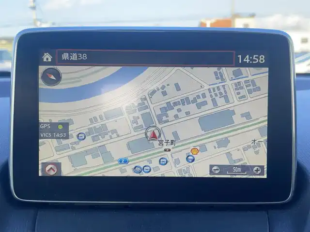 マツダ デミオ 13S ツーリング Lパッケージ 群馬県 2016(平28)年 3.9万km スモーキーローズマイカ (株)IDOMが運営する【じしゃロン伊勢崎店】の自社ローン専用車両になりますこちらは現金またはオートローンご利用時の価格です。自社ローンご希望の方は別途その旨お申付け下さい/純正SDナビ/・FM AM CD/DVD Bluetooth USB AUX aha /フルセグTV/バックカメラ/アイドリングストップ/ETC/ドライブレコーダー/純正フロアマット/ハーフレザー/シートヒーター(D/N席)/純正15インチアルミホイール/横滑り防止装置/レーンキープアシスト/盗難防止装置/オートライト/オートマチックハイビーム/ダブル＋サイドエアバッグ/衝突被害軽減システム/取扱説明書/保証書