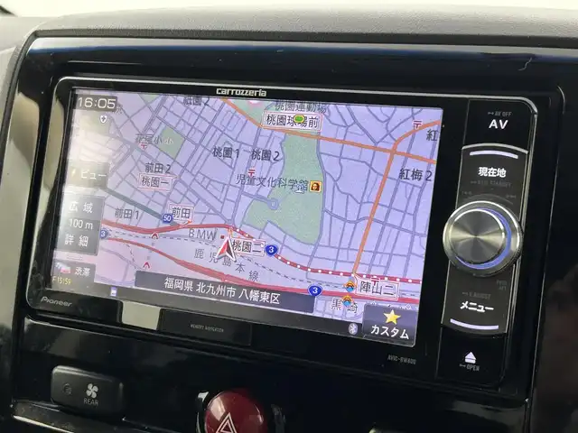 三菱 デリカＤ：５ G－Power package 福岡県 2017(平29)年 7.3万km ウォームホワイトパール フリップダウンモニター　/社外ナビ（フルセグＴＶ）　/ＥＴＣ　/ルーフキャリア　/リアラダー　/クルーズコントロール　/横滑り防止装置　/パドルシフト　/両側電動スライドドア　/電動格納式ドアミラー　/純正１８インチＡＷ