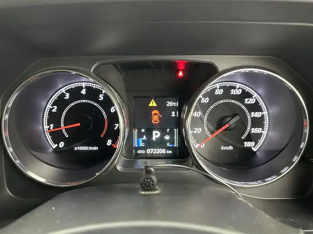 三菱 デリカＤ：５ G－Power package 福岡県 2017(平29)年 7.3万km ウォームホワイトパール フリップダウンモニター　/社外ナビ（フルセグＴＶ）　/ＥＴＣ　/ルーフキャリア　/リアラダー　/クルーズコントロール　/横滑り防止装置　/パドルシフト　/両側電動スライドドア　/電動格納式ドアミラー　/純正１８インチＡＷ