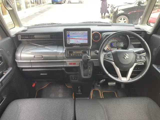 スズキ スペーシア ギア HYBRID XZターボ 長崎県 2020(令2)年 7万km ブリスクブルーメタリック/ガンメタリック2トーンルーフ 衝突被害軽減ブレーキ/ディーラーOP・SDナビ【CN-RZ853】/・Bluetooth接続/・フルセグTV/・DVD再生/全方位カメラ・バックカメラ/両側パワースライドドア/クルーズコントロール/レーンキープアシスト/後席サーキュレーター/ビルトインETC/シートヒーター/LEDオートヘッドライト/パドルシフト/ヘッドアップディスプレイ/ステアリングスイッチ/ルーフレール