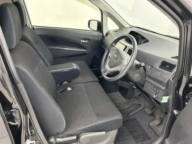 ダイハツ ムーヴ カスタム X 熊本県 2012(平24)年 9.5万km ブラックマイカメタリック 禁煙車　/社外ナビ（ＣＤ・ＤＶＤ・フルセグ・ＳＤ）/アイドリングストップ　/横滑り防止　/純正フロアマット　/オートライト　/ＨＩＤライト　/フォグランプ　/スマートキー　/プッシュスタート　/保証書　/取扱説明書