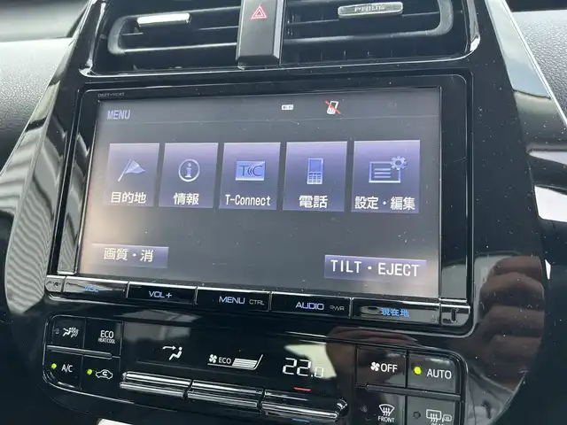 トヨタ プリウス A ツーリングセレクション 茨城県 2016(平28)年 11.5万km 黒 純正ナビ/ワンセグTV/バックカメラ/本革シート/運転席＆助手席シートヒーター/クルーズコントロール/サイド＆カーテンエアバック/純正17インチアルミ/LEDヘッドライト/ETC/AAC/プッシュスタート/スマートキー/前後コーナーセンサー