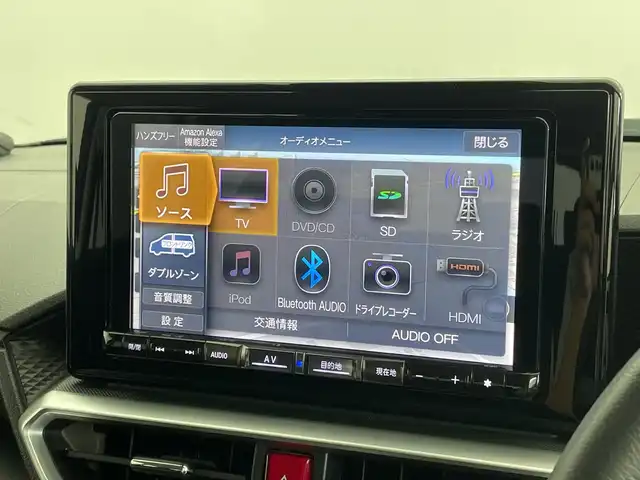 ダイハツ ロッキー プレミアム G HEV 新潟県 2022(令4)年 4.4万km レーザーブルークリスタルシャイン 9インチALPINEメモリナビ/　フルセグTV/Bluetooth/CD/DVD/スマートアシスト/・アダプティブクルーズコントロール/・レーンキープコントロール/・車線逸脱警報機能/・路側逸脱警報機能/・ふらつき警報/・ブラインドスポットモニター/・リヤクロストラフィックアラート/・スマートパノラマパーキングアシスト/・前後コーナーセンサー/・パノラマモニター/・誤発進抑制制御機能/・衝突回避支援ブレーキ機能/・先行車発進お知らせ機能/・標識認識機能/・アダプティブドライビングビーム/ハーフレザーシート/前席シートヒーター/ドライブレコーダー/ビルトインETC2.0/LEDヘッドライト/オートライト/レザーステアリング/ステアリングスイッチ